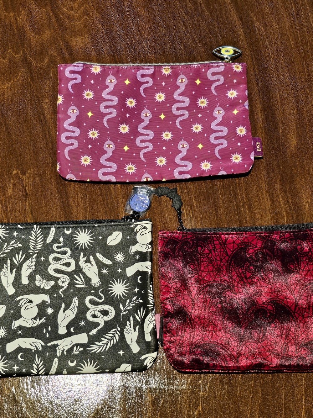 ipsy Spooky Little Girl Glam Bags (Pink, Black, Red)